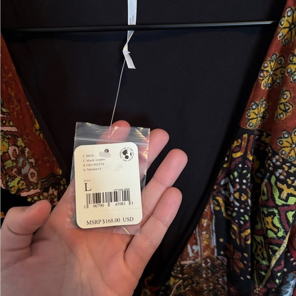 NWT FREE PEOPLE WRAP DRESS - Picture 3 of 6